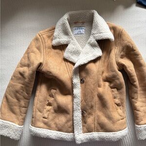 Old Navy Kids Tan Sherpa Jacket